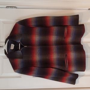 Van Heusen Multicolor Striped Wool-Blend Blazer Jacket